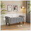Banc de rangement avec accoudoirs roulés Wallen