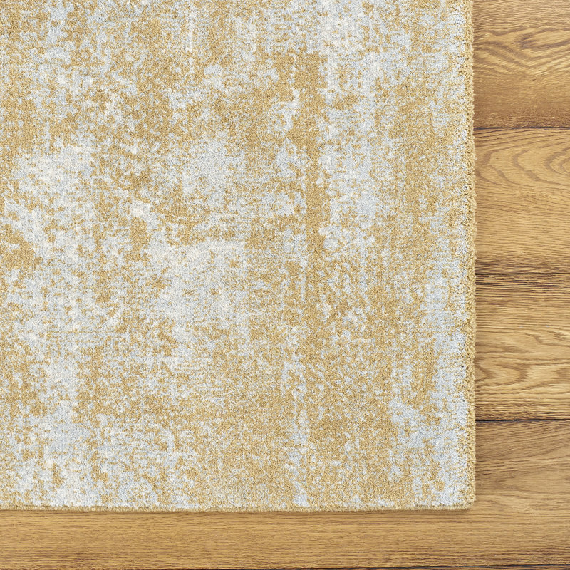 Abagail Abstract Wool Area Rug, Rectangle 80 x 140cm
