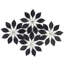 Thistle 12.4" X 14.13" Marble Waterjet Mosaic Tile (1.21 Sq. Ft. / Sheet)-159050087