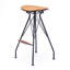 Ensemble de 2 tabourets de bar 30 po à hauteur de comptoir avec siège en similicuir-776738834-776738835-776738837