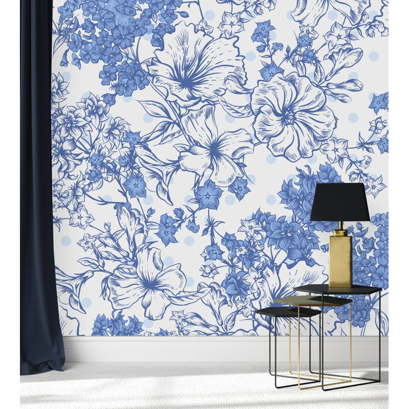 Peel & Stick Wall Mural, 10.42' W x 10.42' L