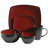 Gibson Soho Lounge Red 40 Piece - 128138.40R