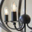 5 - Light Black Geometric Pendant
