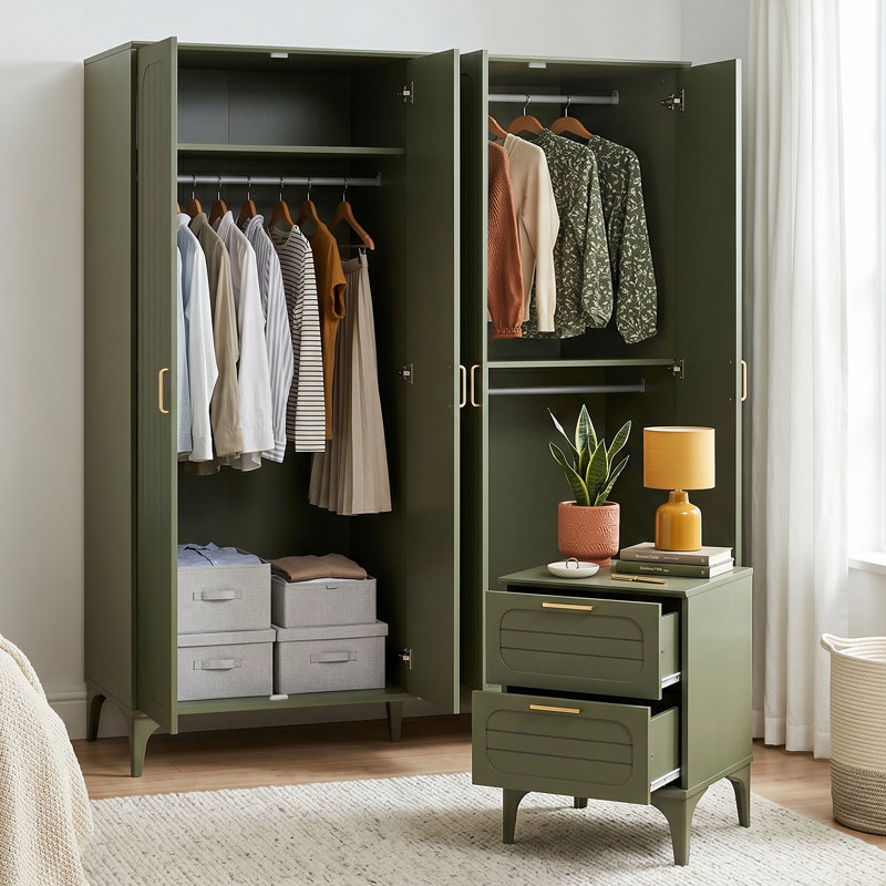 Harrington Mirage Bedroom Pair Set, Kale Green