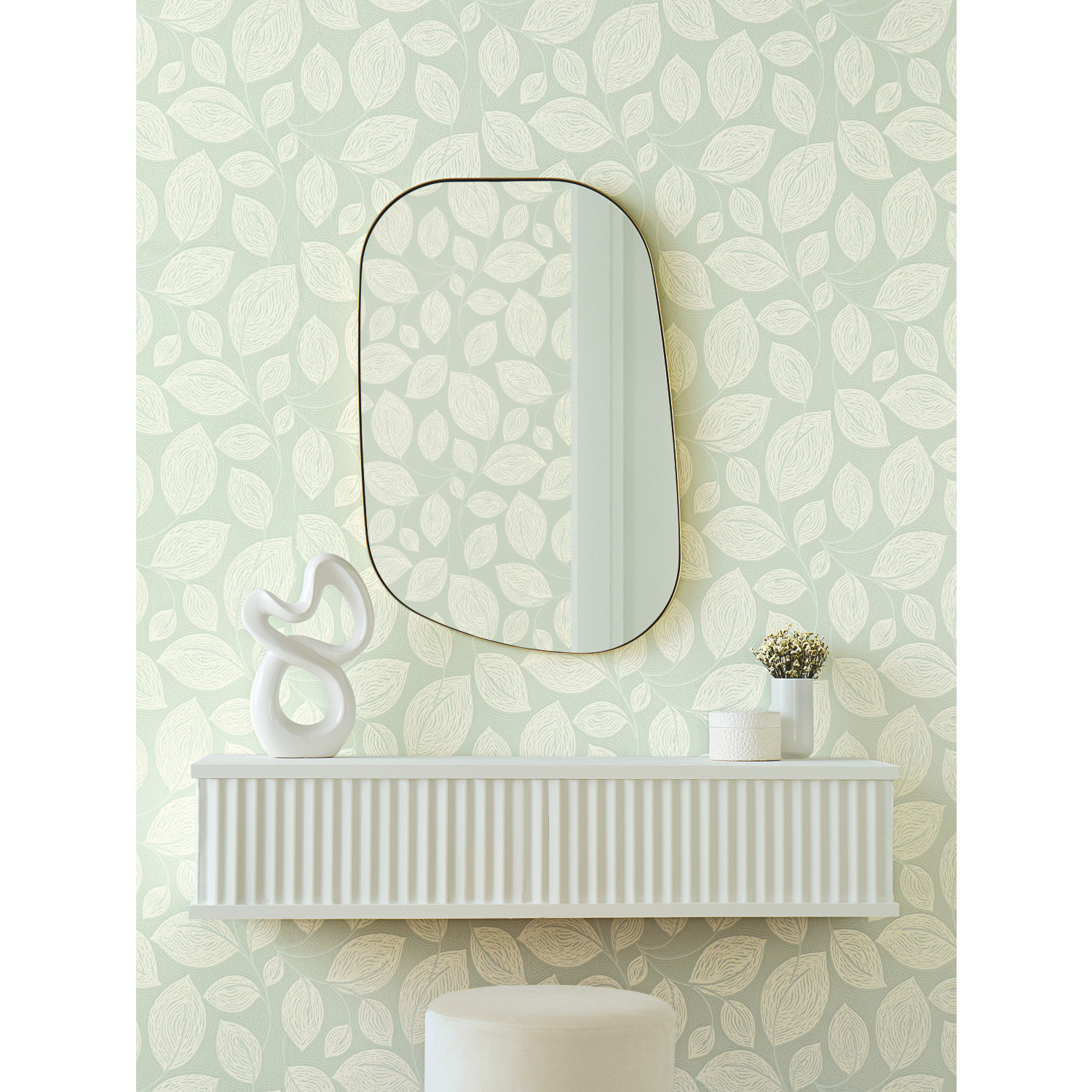 Seona Floral Wallpaper, Green