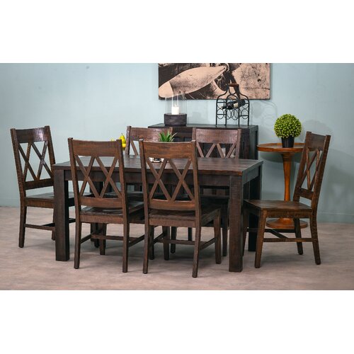 Loon Peak® Mccrimmon Solid Wood Dining Table & Reviews | Wayfair