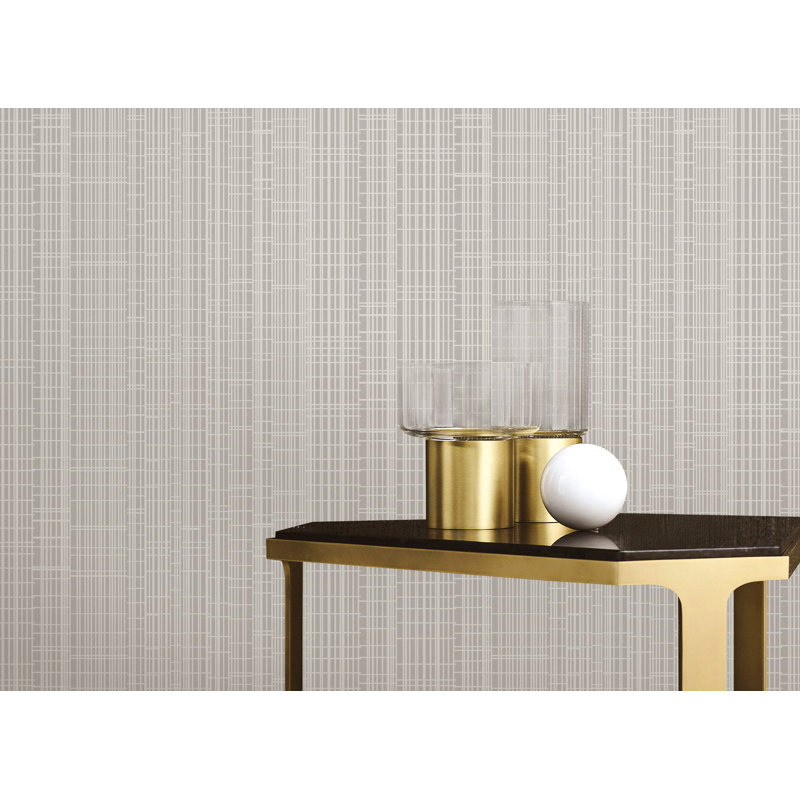 Galerie Designer Colours Block Pattern Wallpaper, Grey