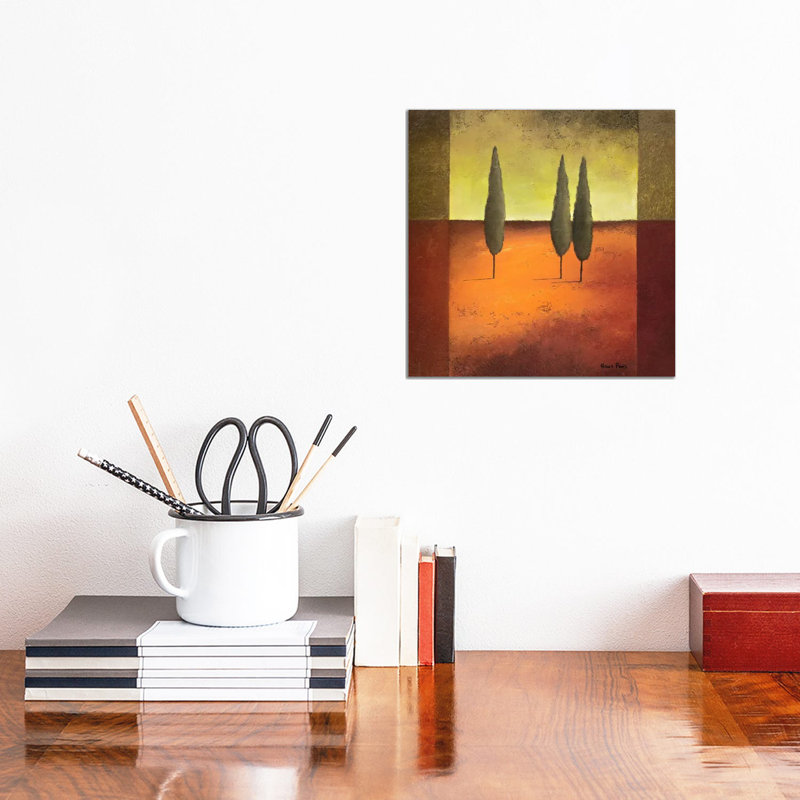 Trees IV by Hans Paus - Wrapped Canvas Gallery-Wrapped Canvas Giclée, 30.48 cm H x 30.48 cm W