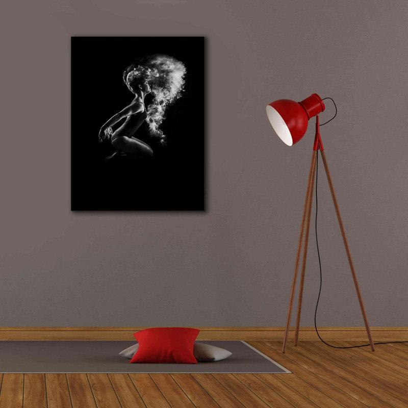 Demaj saupoudré sur toile par Design Fabrikken, H 34 po x l 26 po x P 1,5 po