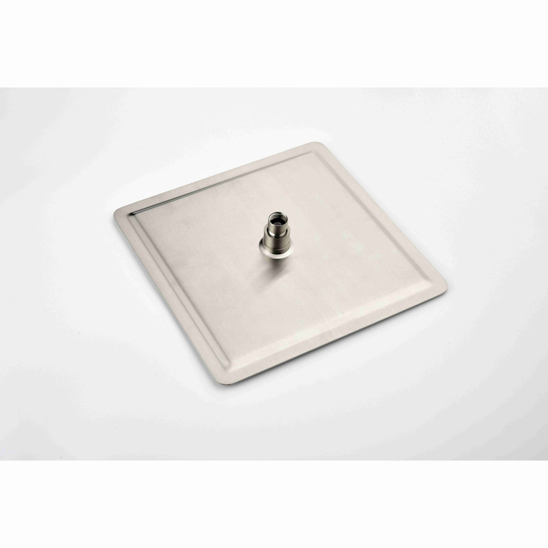 12 Inch Square Rain Shower Head With Handheld Showerhead (Without Control Valve)