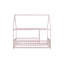 Lit double pour plancher en bois d'hévéa rose Inspirit l 60,2 po x P 77,2 po x H 72,2 po Inspirit-1159457583-1159457581