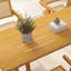 Table de salle à manger en bois massif de couleur bois naturel-1158033734