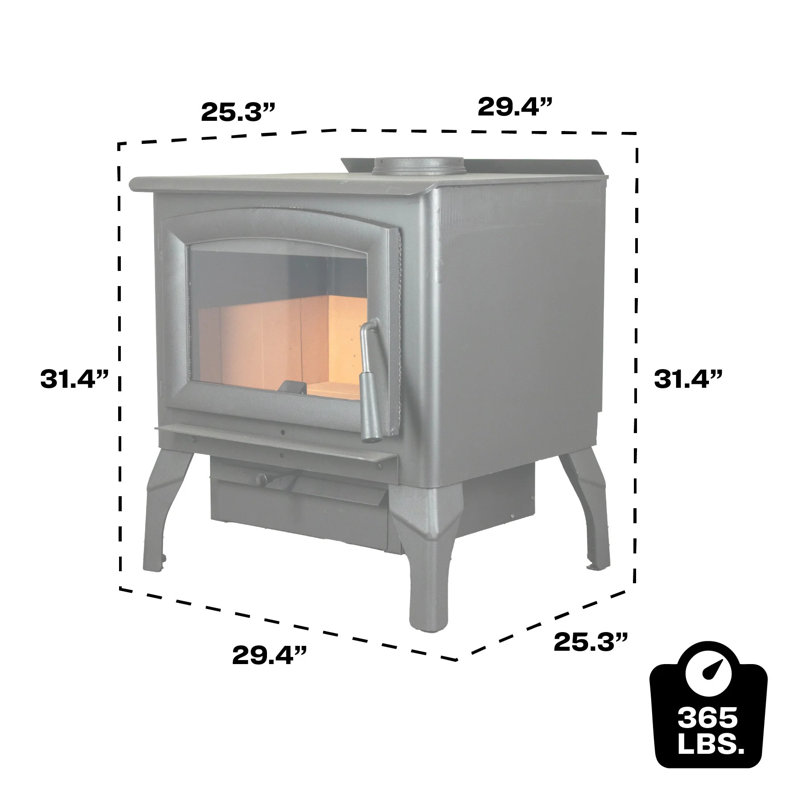 Us Stove 2,500 Sq. Pi. Poêle
