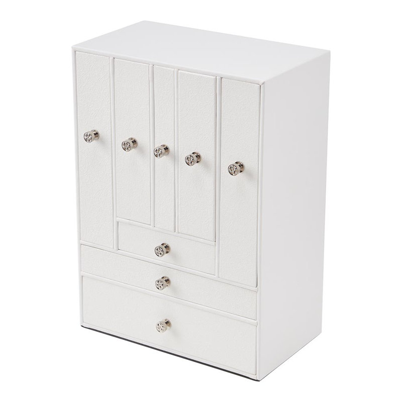 PU Leather Jewellery Box + Drawers