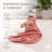 Comfy Cubs Hooded Baby Towels - 6 Layer, 100% Muslin Cotton - Large 32 X 32 Inch - 1-Pack Unisex-119352965