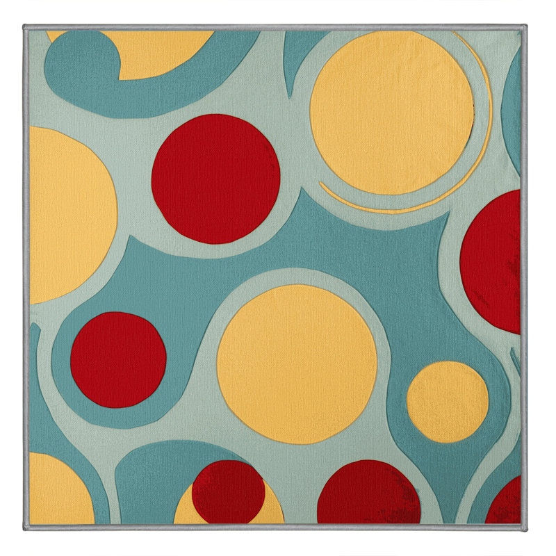 Tapis coulissant élégant, Carré 4 pi