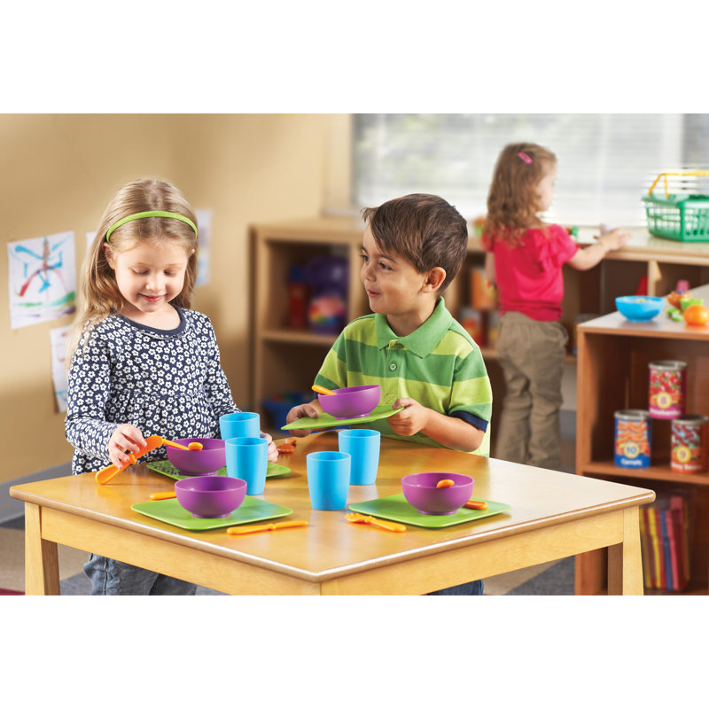 Learning Resources New Sprouts Serve It! My Very Own Dish Set