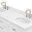 Ensemble de meuble-lavabo double 67 po avec plateau Cambridge-90865115
