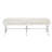 Giselle Faux Fur Acrylic X-Leg Bench-27327236