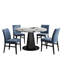 Faux Marble Top Dining Set