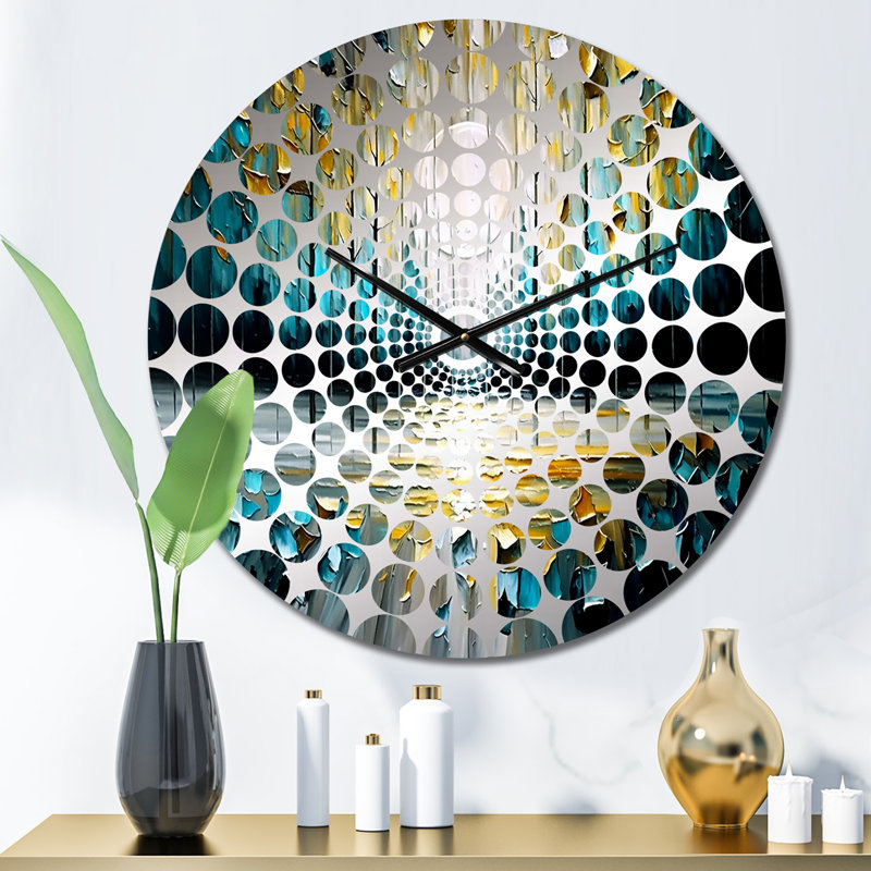 Bajulal - Autre horloge murale abstraite, Petit