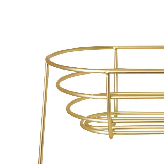 Mercer41 Aadhira Steel Fruit Bowl