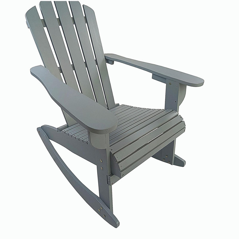 Chaise Adirondack inclinable en bois
