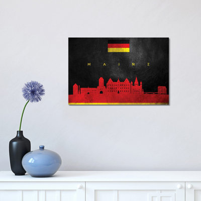 " Mainz Germany Skyline " by Adrian Baldovino