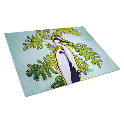 Planche à découper en verre Jungle Fever Heron