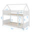 Lit superposé simple au-dessus d'une chambre simple avec tête de lit inclus-117530603