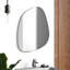 Dorcia Wood Flat Wall Mirror-931115759