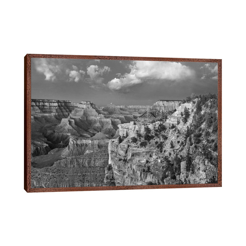 Wotans Throne, Grand Canyon, Arizona 1 Piece Wall Art on Canvas, 101.6 cm H x 66.04 cm W, Classic Wood Framed