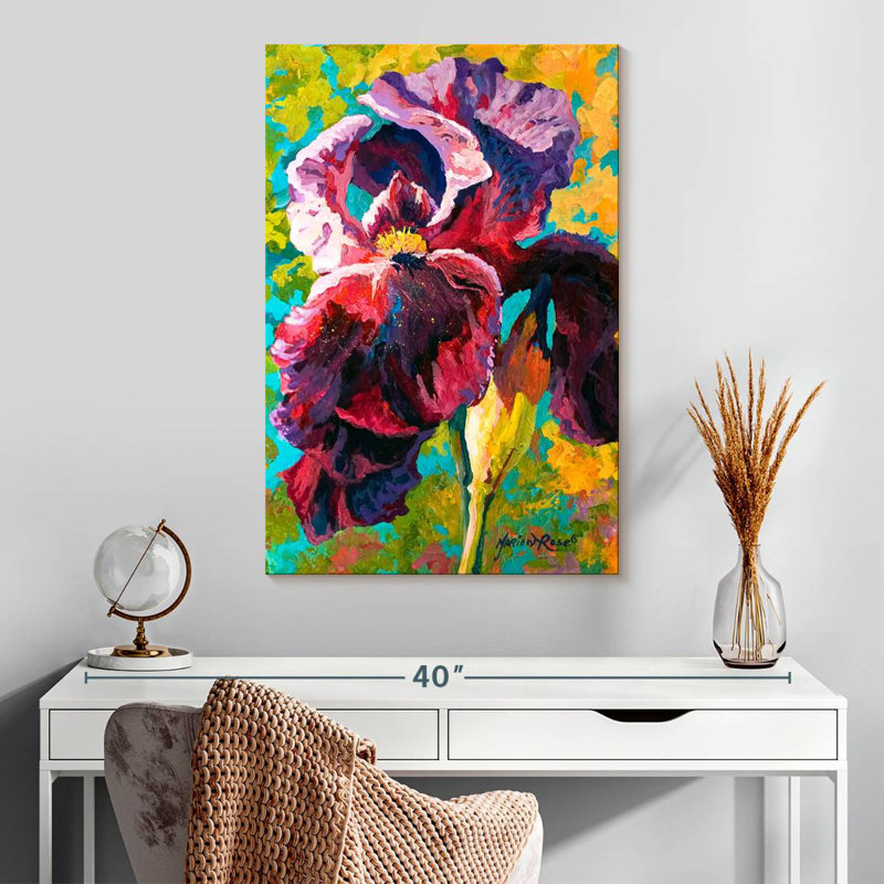 Iris Study I, 30" H x 20" W