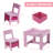 Kids Square Play/Activity Table and Chair Set-87392301