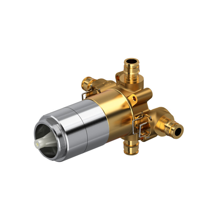 1/2" Therm & Pressure Balance Rough-in Valve with up to 3 Functions