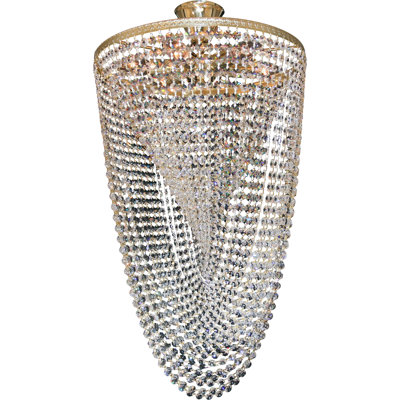 6 - Light Crystal Chandelier