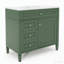 Meuble-lavabo simple 36 po avec plateau en céramique Dimitilde-439470286