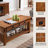 Brockton Solid Wood Coffee Table in Medium Oak