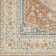 Machine Washable Traditionnal Boho Burnt Orange Area Rug