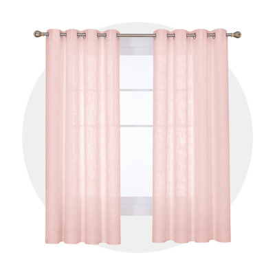 Preyer Semi Sheer Curtain Pair