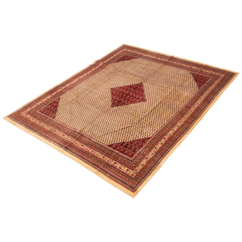 Tapis crème Royal Sarough 9 pi 10 po x 12 pi 8 po