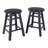 Element 2-pc Dining Stool Set, Black-48019266