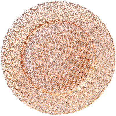 Abstract Round Charger