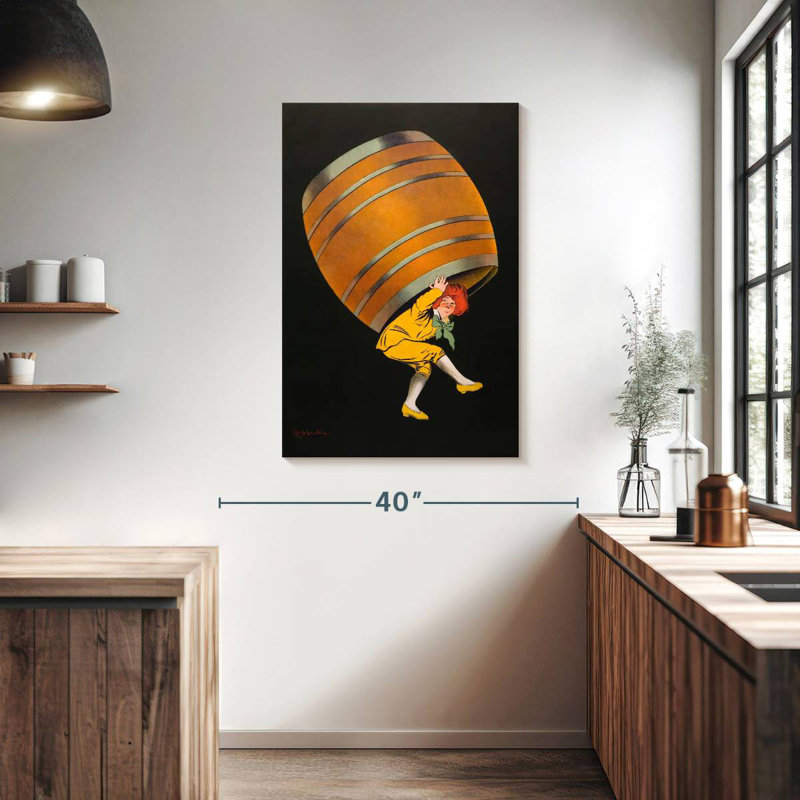 Pellisson Yarlin Cognac 1907, H 39 po x l 26 po
