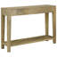 110cm Solid Wood Top Console Table