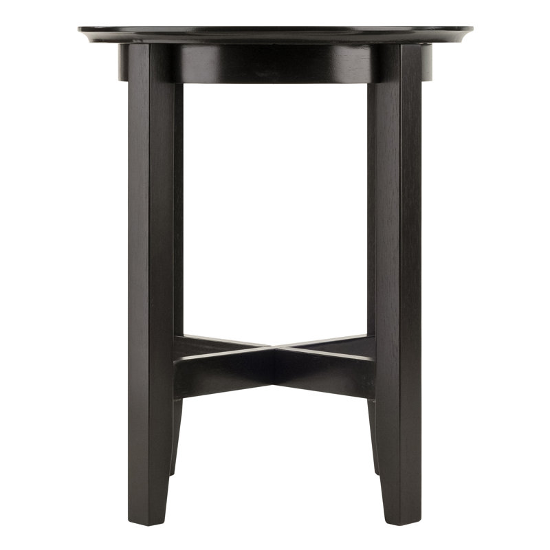 Table de bout en bois massif Aislin