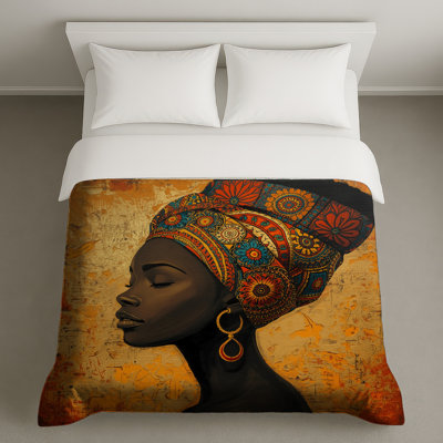 Housses de couette femme africaine