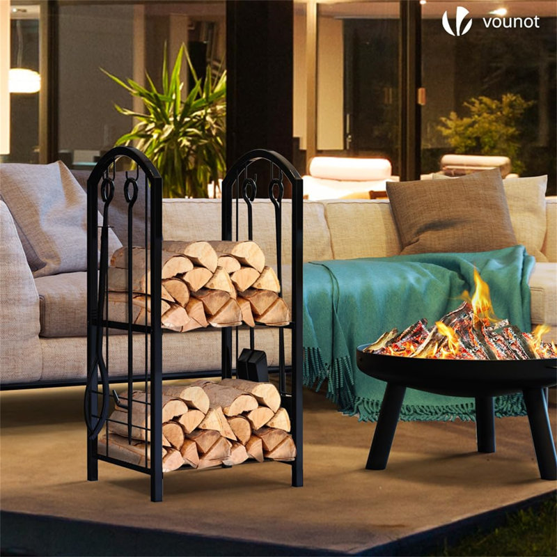 Brynleigh Iron Log Carrier