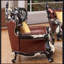 Fauteuil de luxe en cuir véritable American