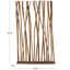 Cloison simple en bois massif l 50 po x H 82,5 po Jadi